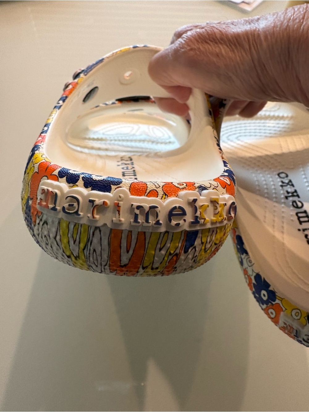 Crocs Colab W/Marimekko Slides Sandals, 7 - Picture 6 of 11